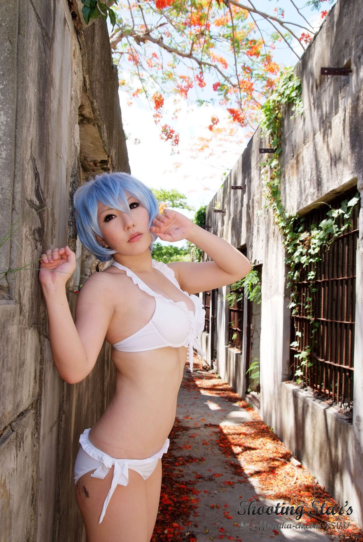 [Cosplay] 2013.03.26 Evangelion - Big Tits Rei Ayanami 1